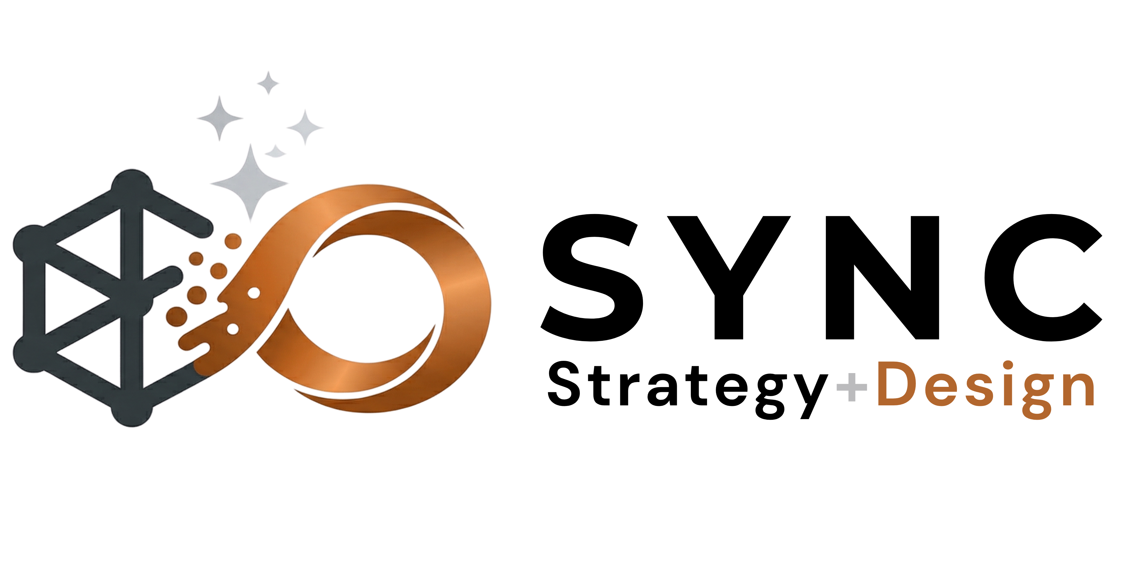 Sync Strategy and Design Logo